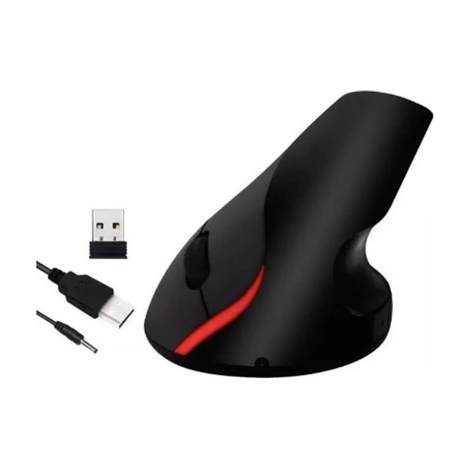 Mouse Vertical Inalambrico Weibo Wb-881 Negro image number 4.0