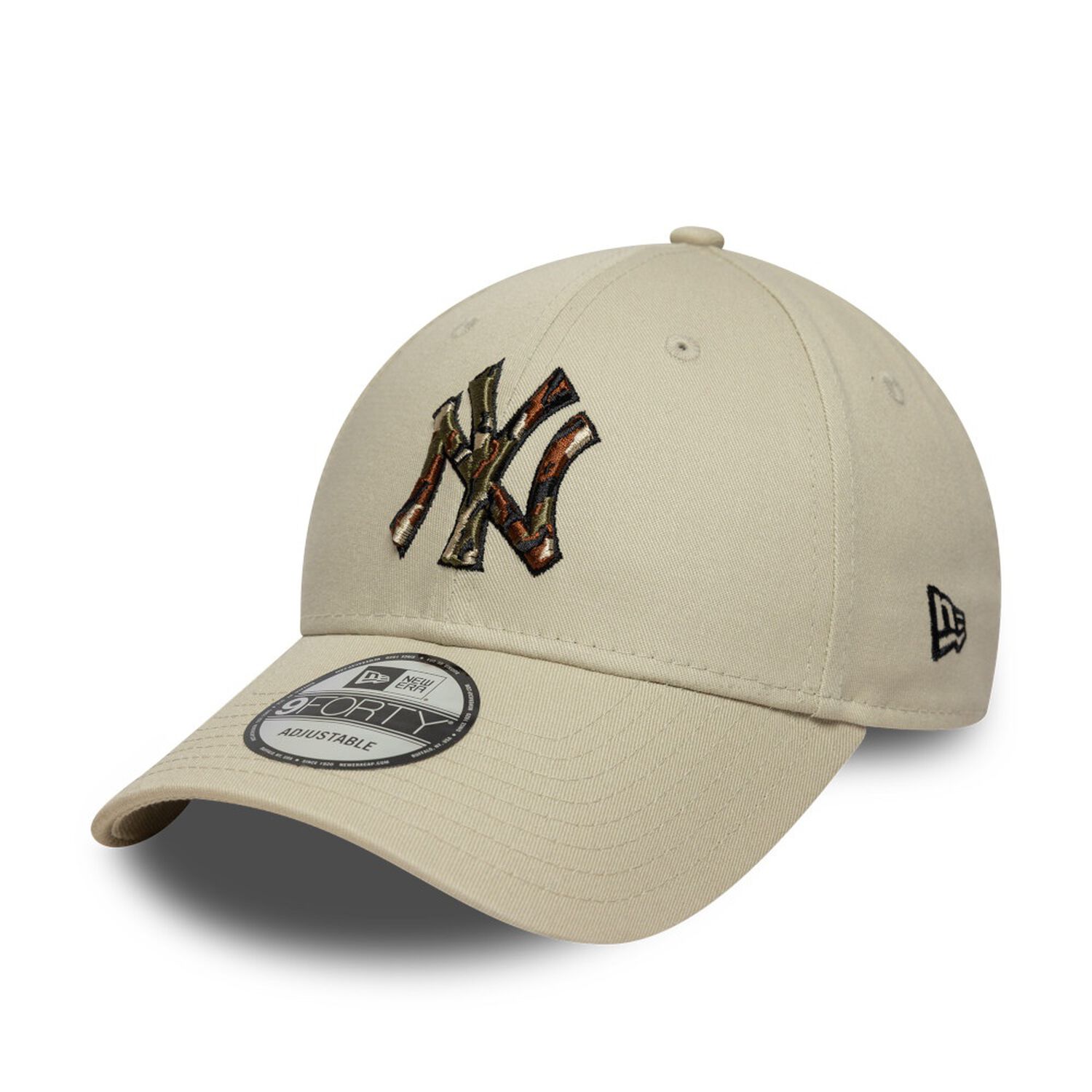 Gorra 9forty Mlb New York Yankees Camo Infill Beige image number 0.0