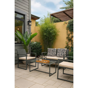 Juego De Terraza Casaideal Mallorca / 4 Personas