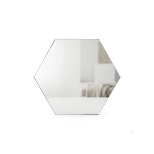 Pack 3 Espejos Hexagonal Acr&iacute;lico Decorativo Pared