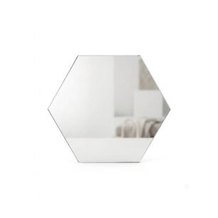 Pack 3 Espejos Hexagonal Acr&iacute;lico Decorativo Pared