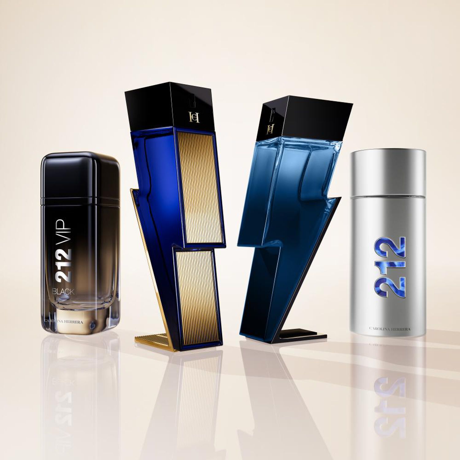 Set De Perfumer&iacute;a Carolina Herrera 212 Vip Black Edt 100 Ml + Shower Gel + Miniatura image number 2.0
