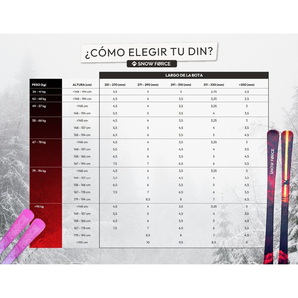 Fijaciones De Ski Universal 7.5 image number 4.0