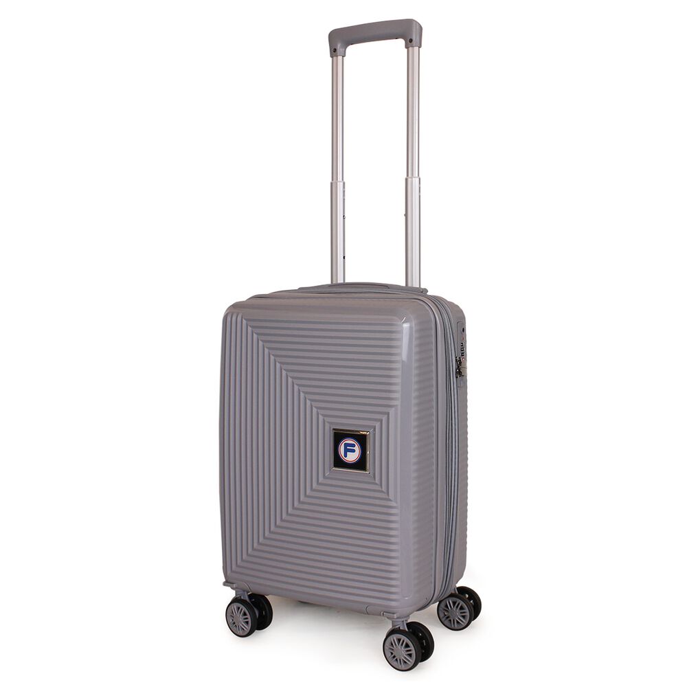 Maleta Cabina Con Ruedas Extraibles Lovers Gris F La Maleta De Chile image number 6.0