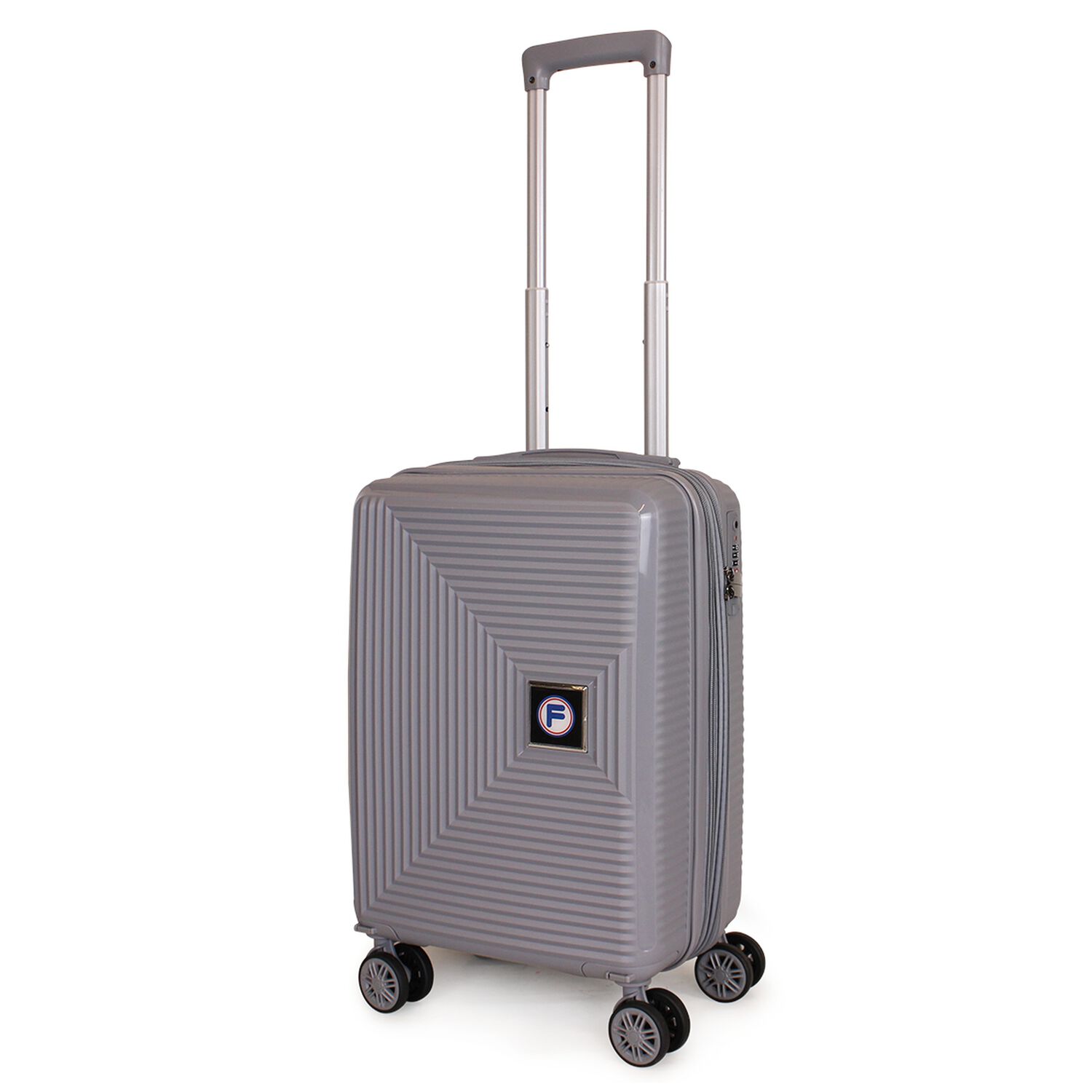 Maleta Cabina Con Ruedas Extraibles Lovers Gris F La Maleta De Chile image number 6.0