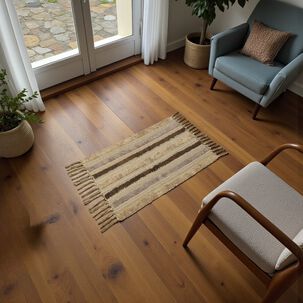 Bajada De Cama Bordada Kilim De Estilo Etnico 60x90cm Md76