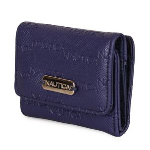 Billetera De Mujer Trinii Azul Nautica