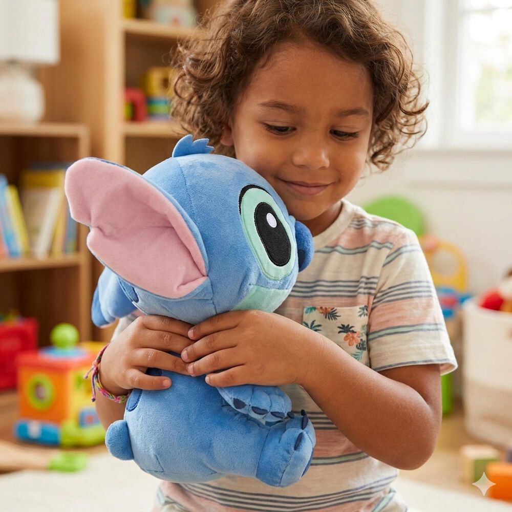 Peluche Stitch Kawaii 30cm Mu&ntilde;eco Suave Infantil Decorativo image number 2.0