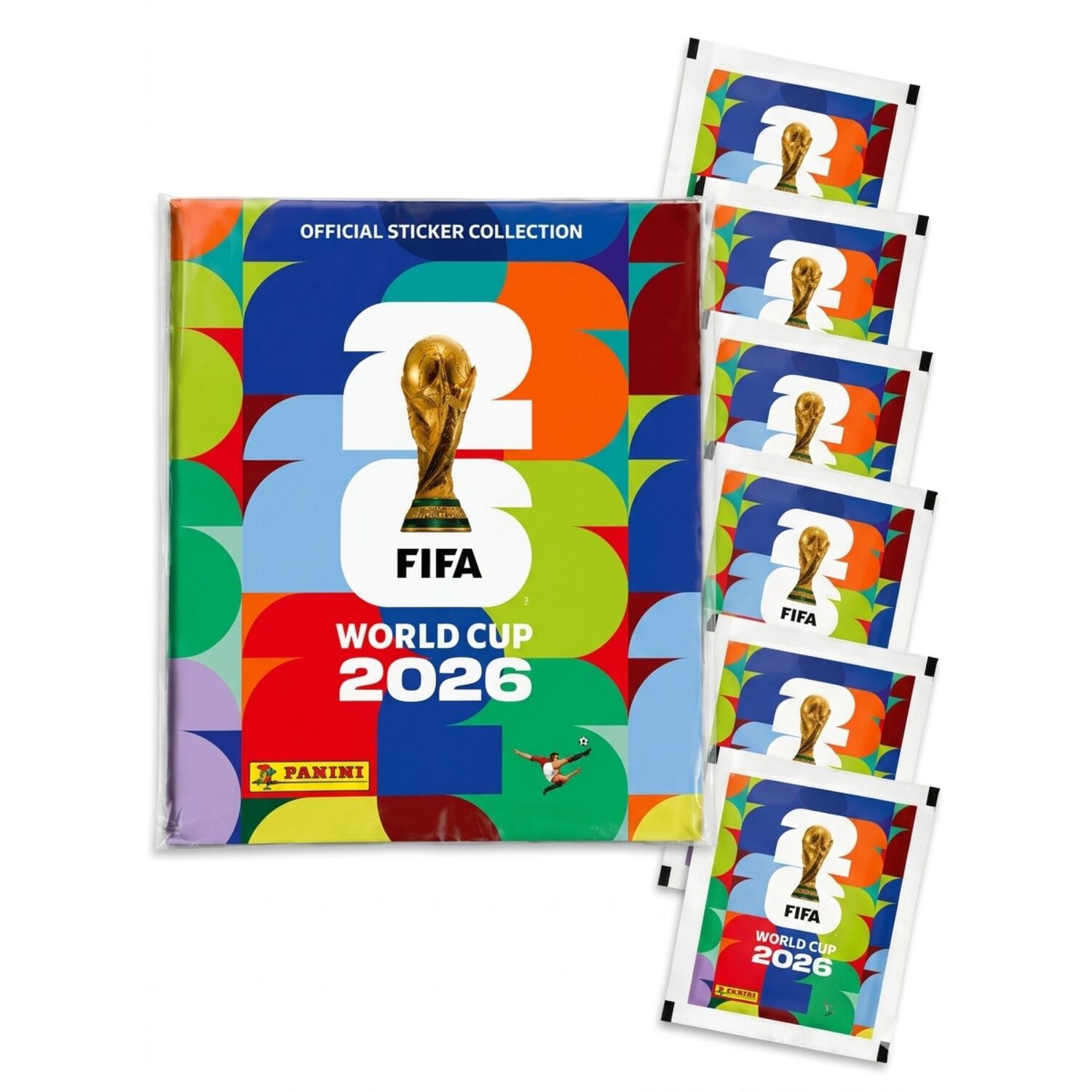 Pack &Aacute;lbum Fifa 2026 + 5 Sobres (35 L&aacute;minas) image number 0.0