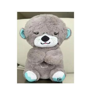 Nutria Peluche Relajante Luz Musical Juguete Respiraci&oacute;n