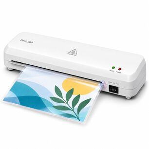 Laminadora Plastificadora A4 Doble Rodillo Blanca - Ps