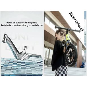 Bicicleta De Equilibrio Aprendizaje 2-8a&ntilde;os Lubabycas Verde