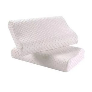 Pack 2 Almohadas Terap&eacute;utica Viscoel&aacute;stica Memory Foam 50 Cm X 30 Cm X 10 Cm