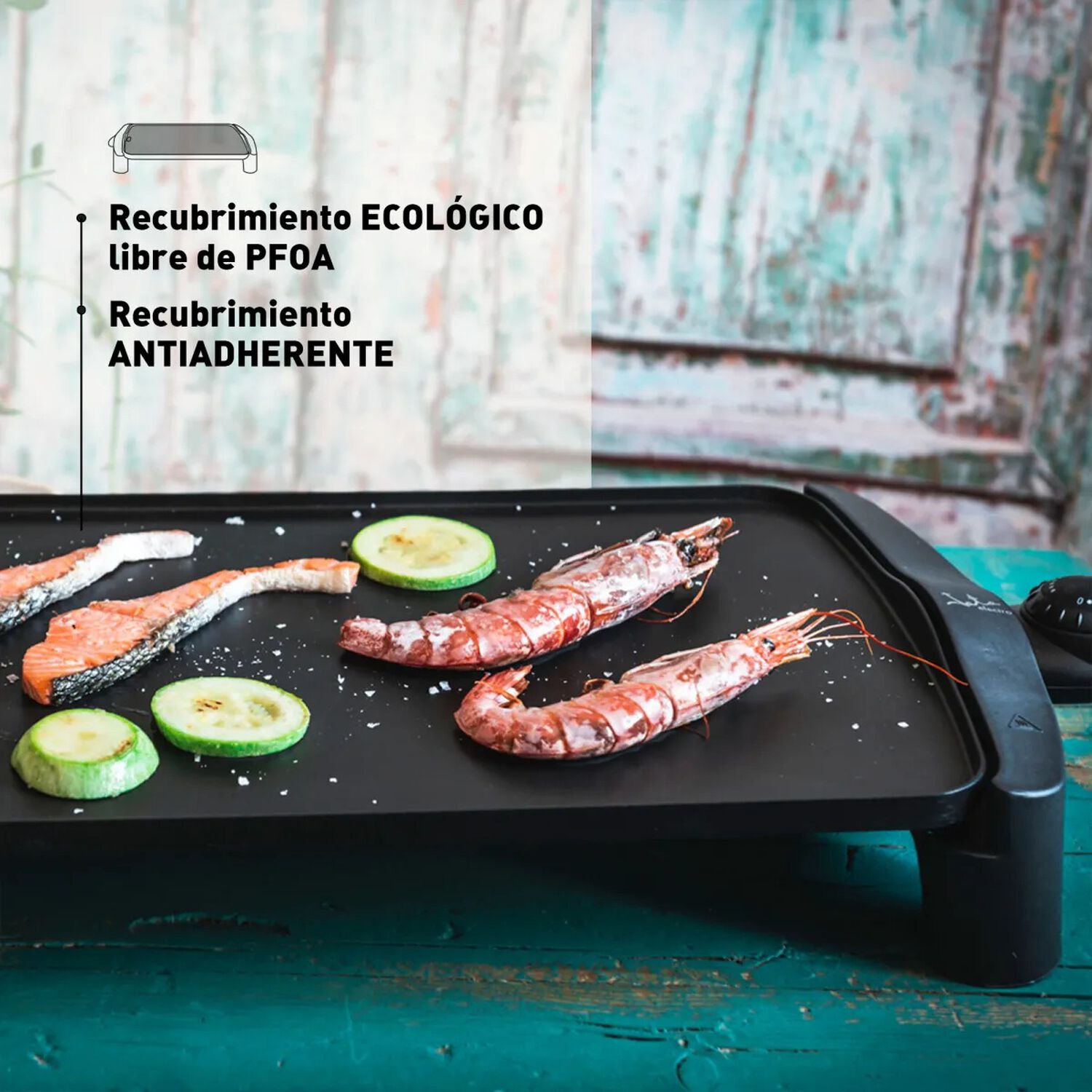 Parrilla Electrica Premium 2500w Jata Gr555 image number 3.0