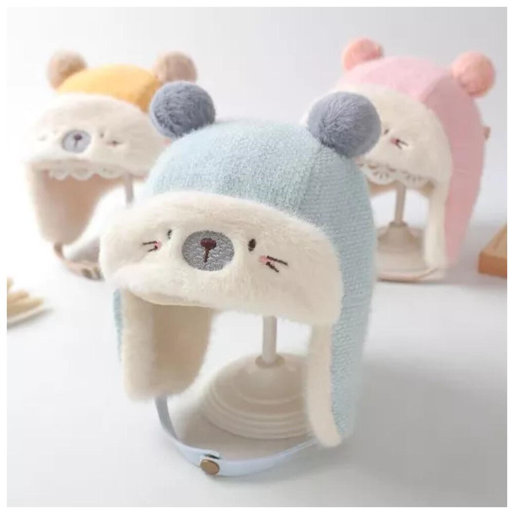 Gorro De Invierno Con Chiporro Para Bebes Azul image number 1.0