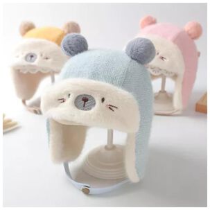 Gorro De Invierno Con Chiporro Para Bebes Azul