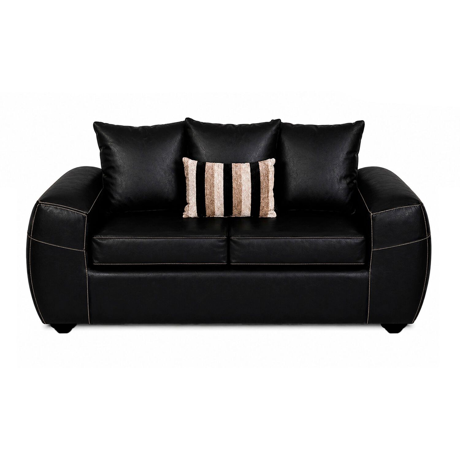Juego De Living Elegant Detail Houston Pu / 5 Cuerpos image number 4.0