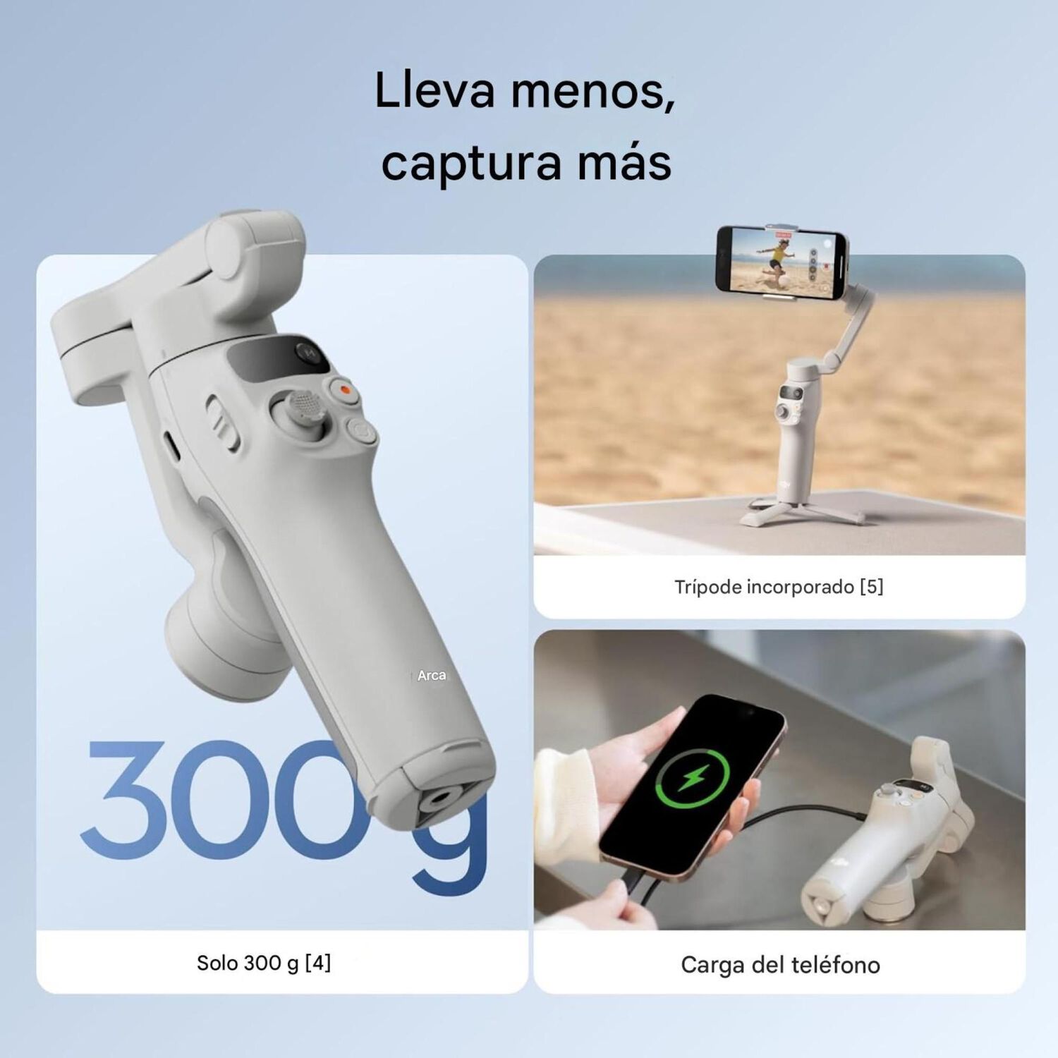 Dji Osmo Mobile 7 | Estabilizador Con Tr&iacute;pode - Activetrack 7.0 image number 3.0