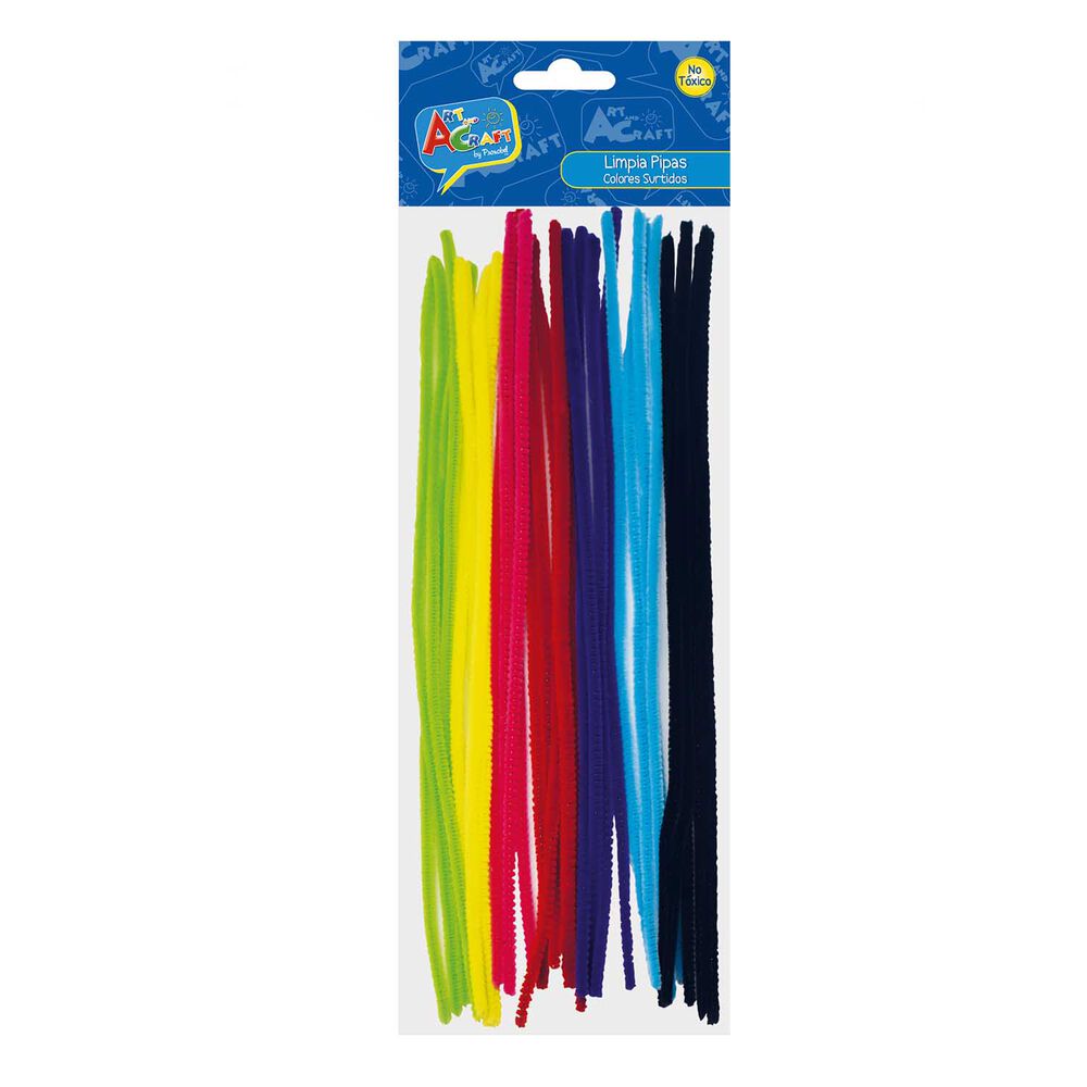 Limpia Pipas Surtidos 30 Piezas 30 Cm Art & Craft image number 0.0