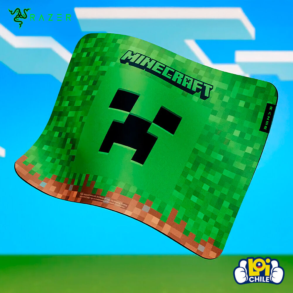 Mousepad Gamer Razer Gigantus V2 Medium Minecraft Edition image number 5.0