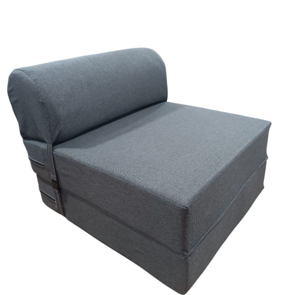 Sofa Cama Espuma Grey 190x75x18 Full image number 2.0