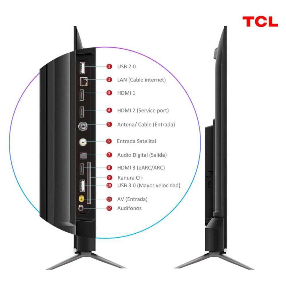 Qled 65" TCL 65C635 / Ultra HD 4K / Smart TV