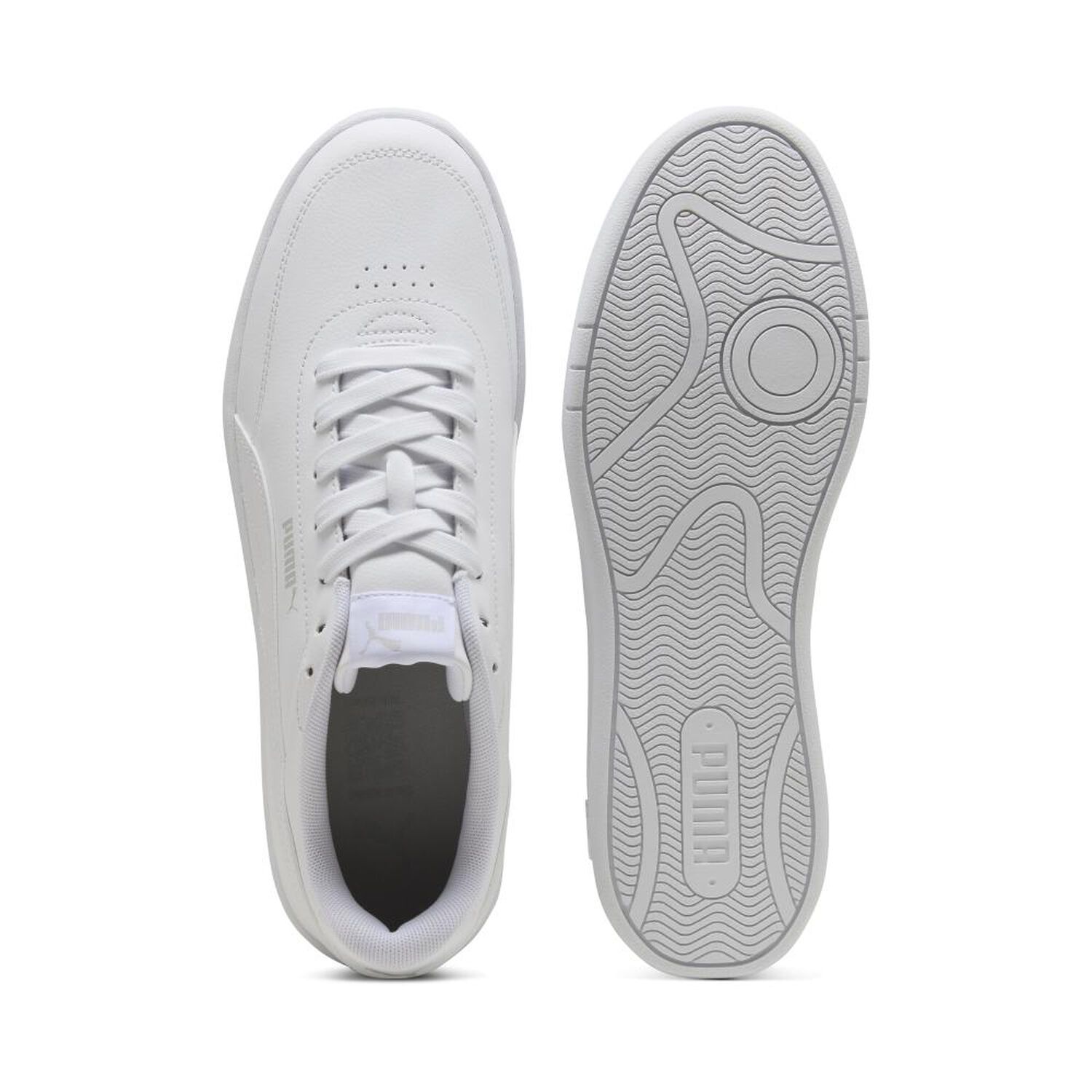 Zapatilla Urbana Hombre Puma Court Classic Blanca image number 4.0