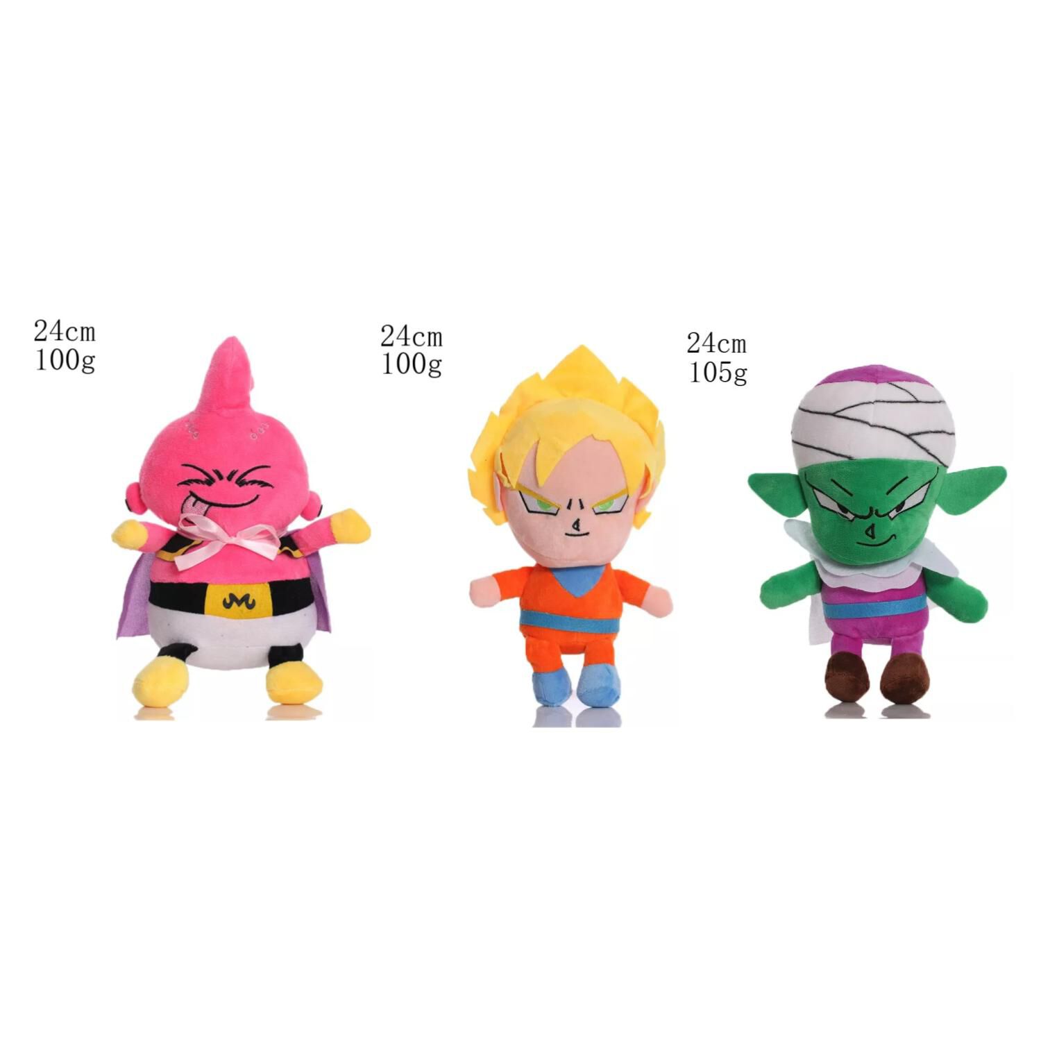 Juguete Pack 6 Peluches Dragon Ball 25cm Infantil image number 2.0