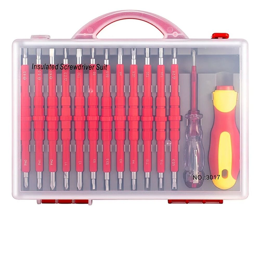 Juego De Destornilladores 26 En 1, Juego De Electricista, image number 2.0