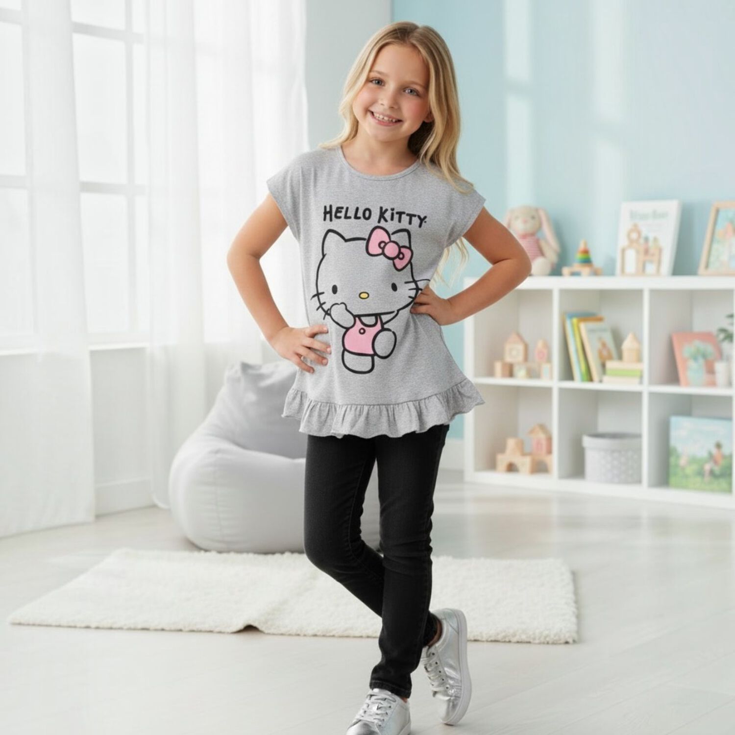 Polera Ni&ntilde;a Hello Kitty image number 2.0