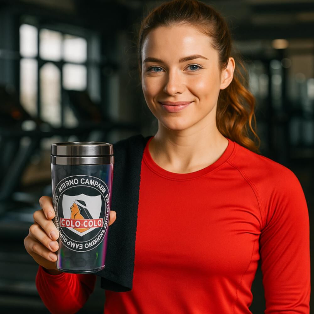 Mug T&eacute;rmico Colo Colo Original &ndash; Acero Inoxidable image number 3.0
