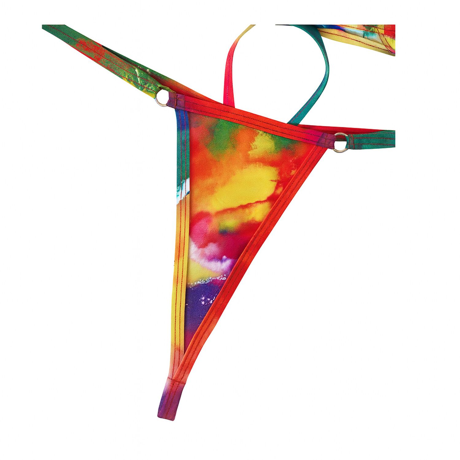 Traje Ba&ntilde;o Bikini Micro Tri&aacute;ngulo Con Estampado Muy Sexi image number 5.0