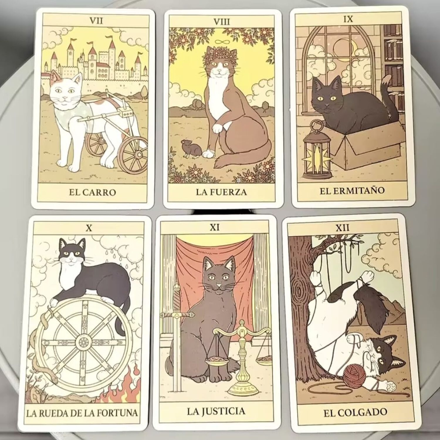 Tarot De Los Gatos 78 Cartas En Espanol image number 6.0