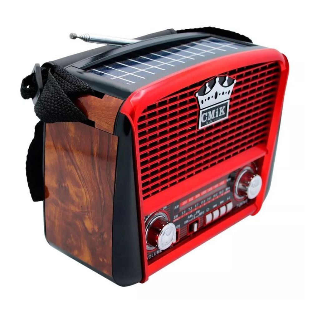 Radio Retro Portatil Cmik Mk-455 Recargable Usb image number 1.0