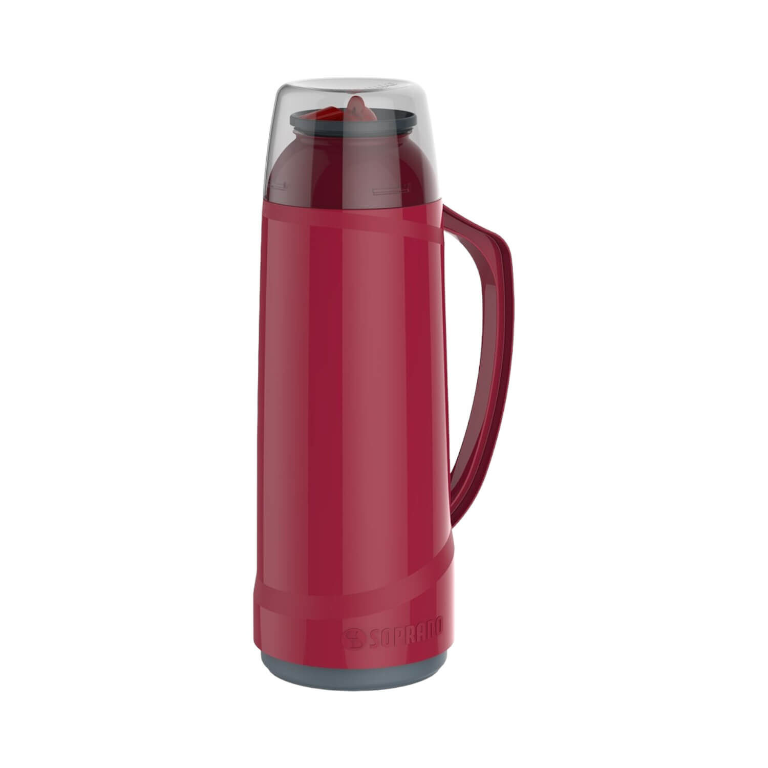 Termo Soprano Con Boquilla 1 Litro Rojo image number 0.0