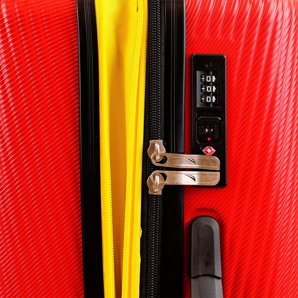 Maleta De Cabina Nautica S 10kg Bahamas Roja image number 3.0