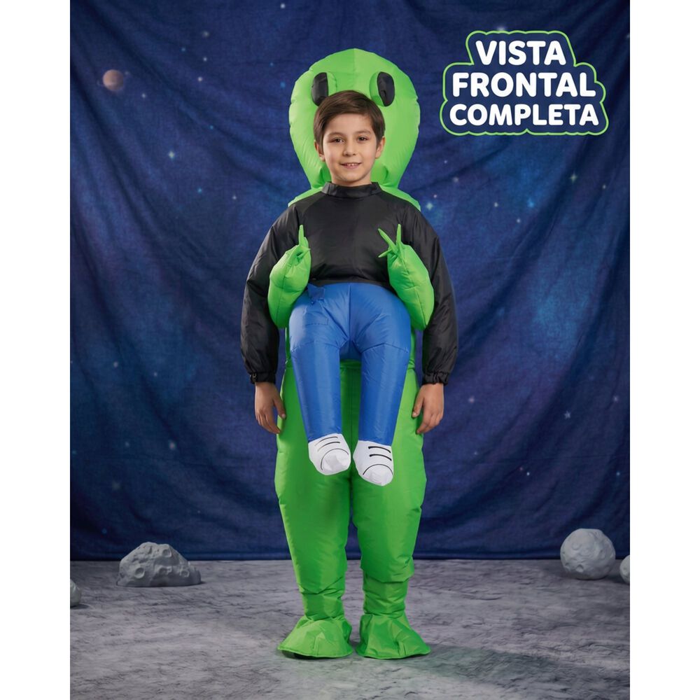 Disfraz Inflable Marciano Para Ni&ntilde;os image number 3.0