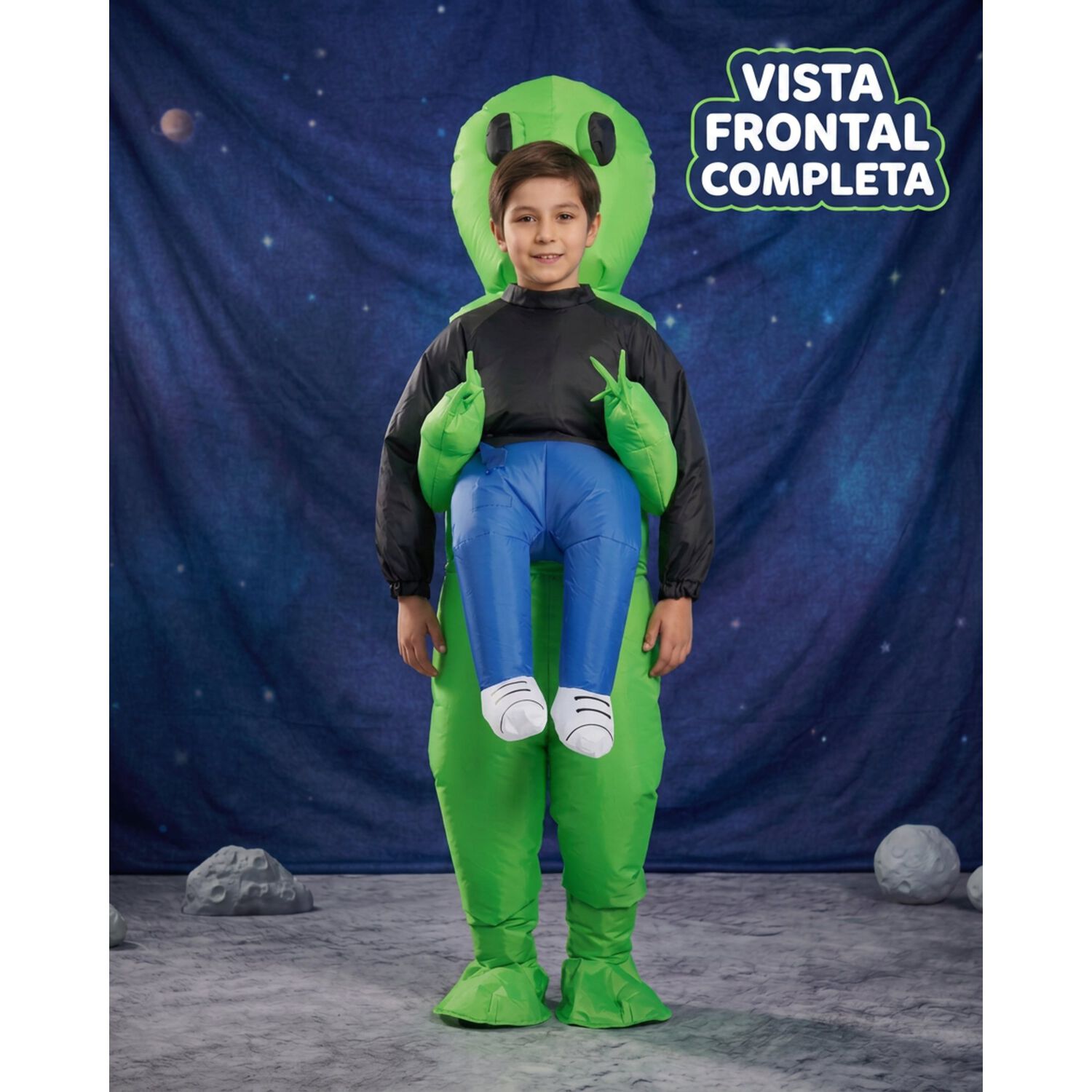 Disfraz Inflable Marciano Para Ni&ntilde;os image number 3.0