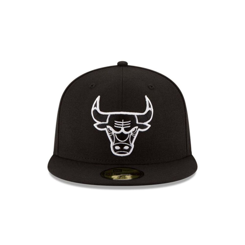 Gorra 59fifty Chicago Bulls Nba Cl&aacute;sicos Negro image number 1.0