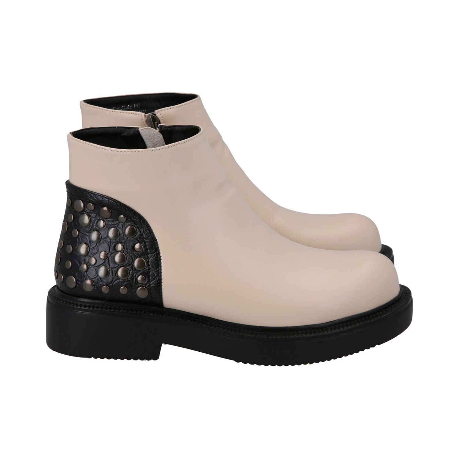 Botin Mujer Beige Galli Police image number 2.0
