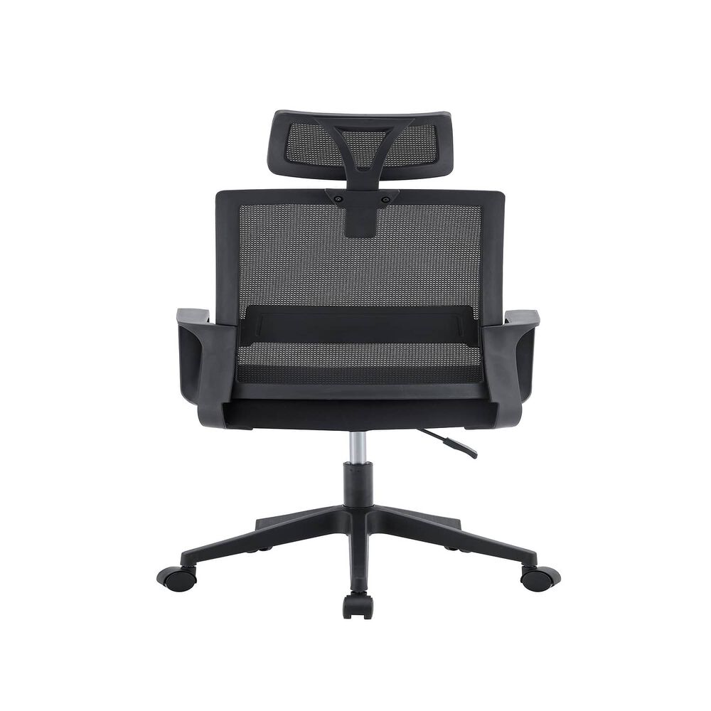 Silla De Oficina Ejecutiva Roma Ergonomica Color Negro Bm-695 Arthome image number 4.0