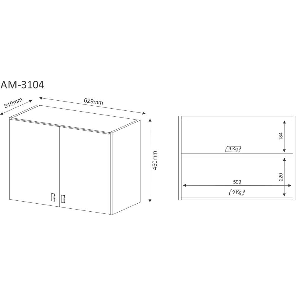 Mueble Armario Aereo Alto Cocina Tecnomobili Cz image number 1.0