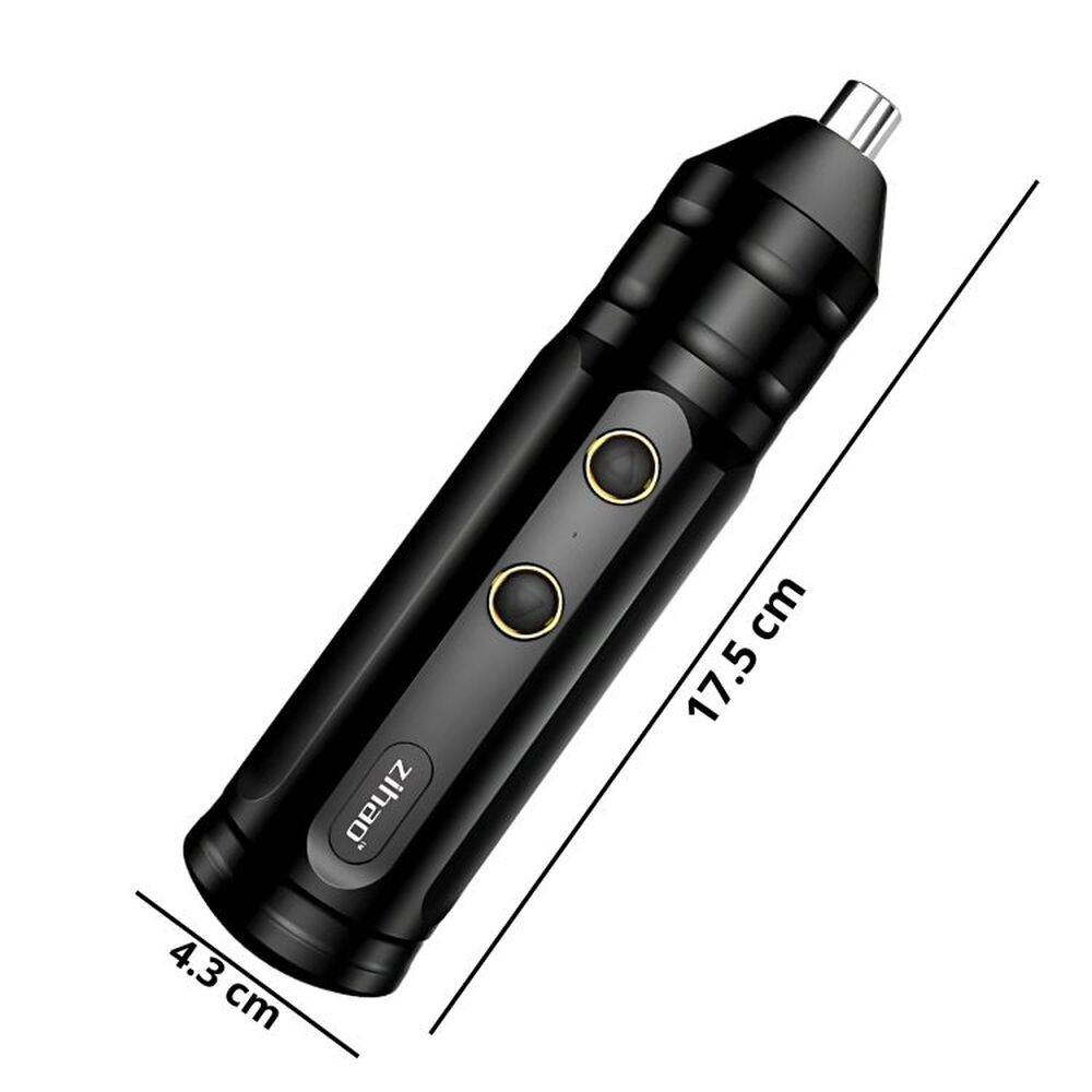 Destornillador Recargable Portátil Con Accesorios image number 2.0