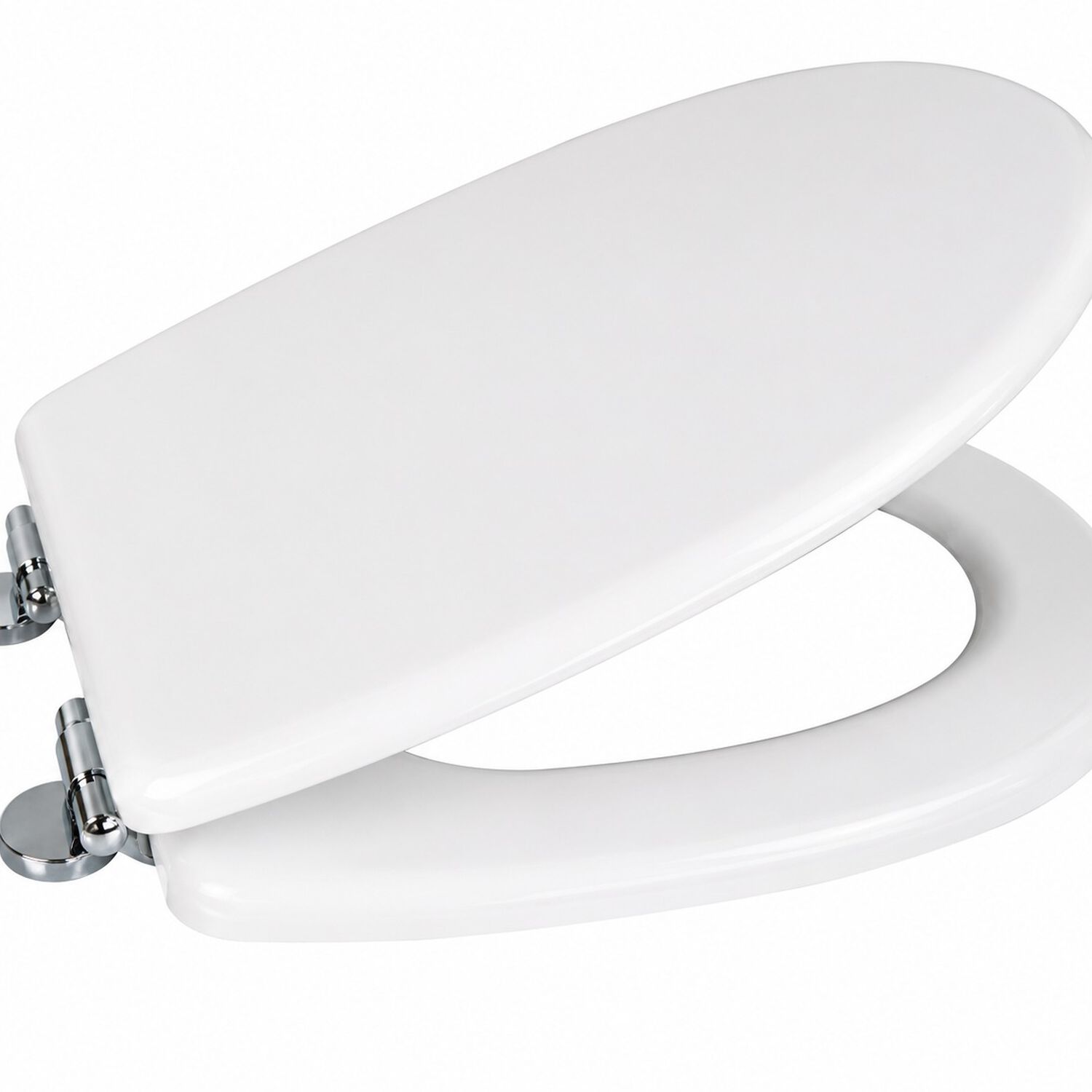 Asiento Tapa Wc Elongado De Madera Con Bisagras Metalica Y Cierre Sueve Modelo Hessen Marca Taumm image number 2.0