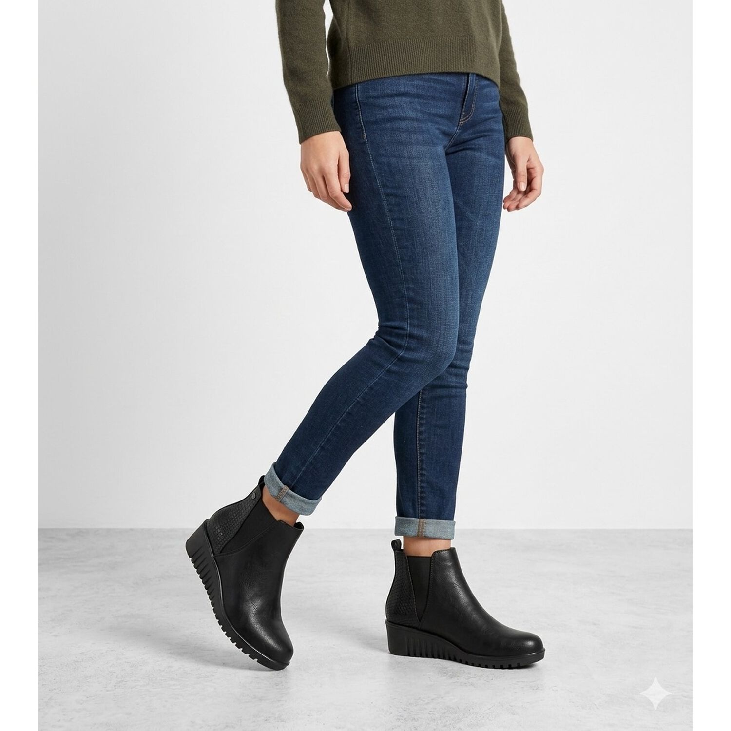 Botin Platte Negro Passer image number 5.0