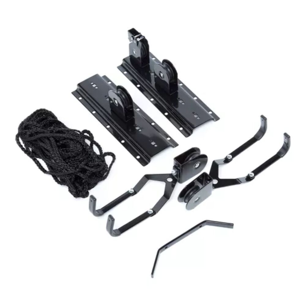 Sistema Elevador Ganchos Bicicletas Kayak Techo Ajustable image number 3.0