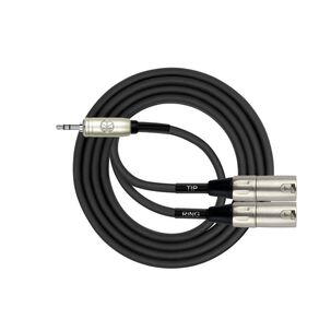 Cable Y Miniplug-2xlr Macho 1m Y-370pr-1m