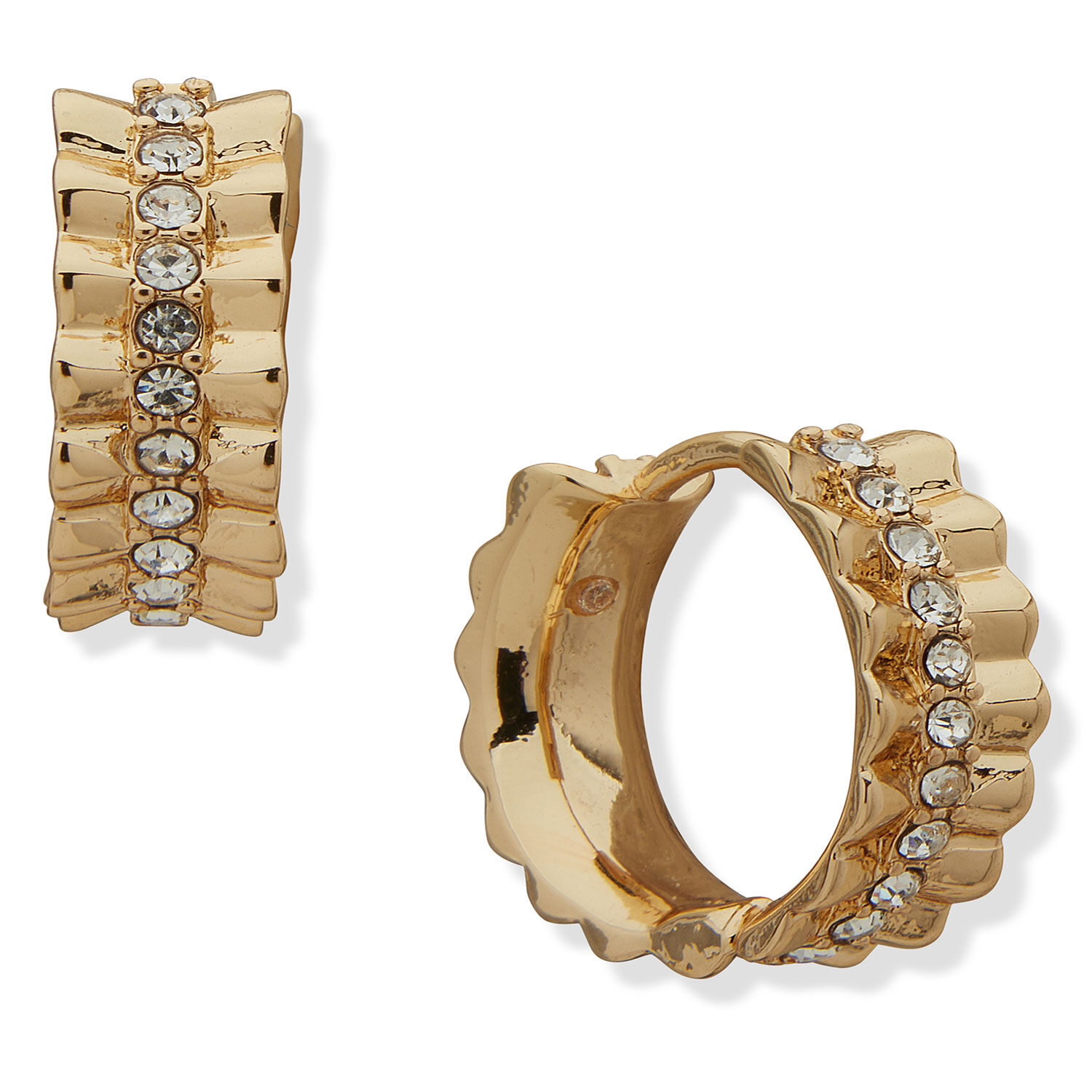 Aros Anne Klein Dorado Mujer image number 0.0