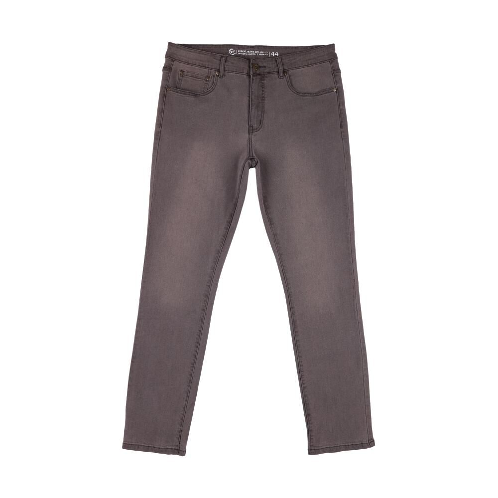 Jeans Regular Tiro Medio Slim Hombre Peroe image number 0.0
