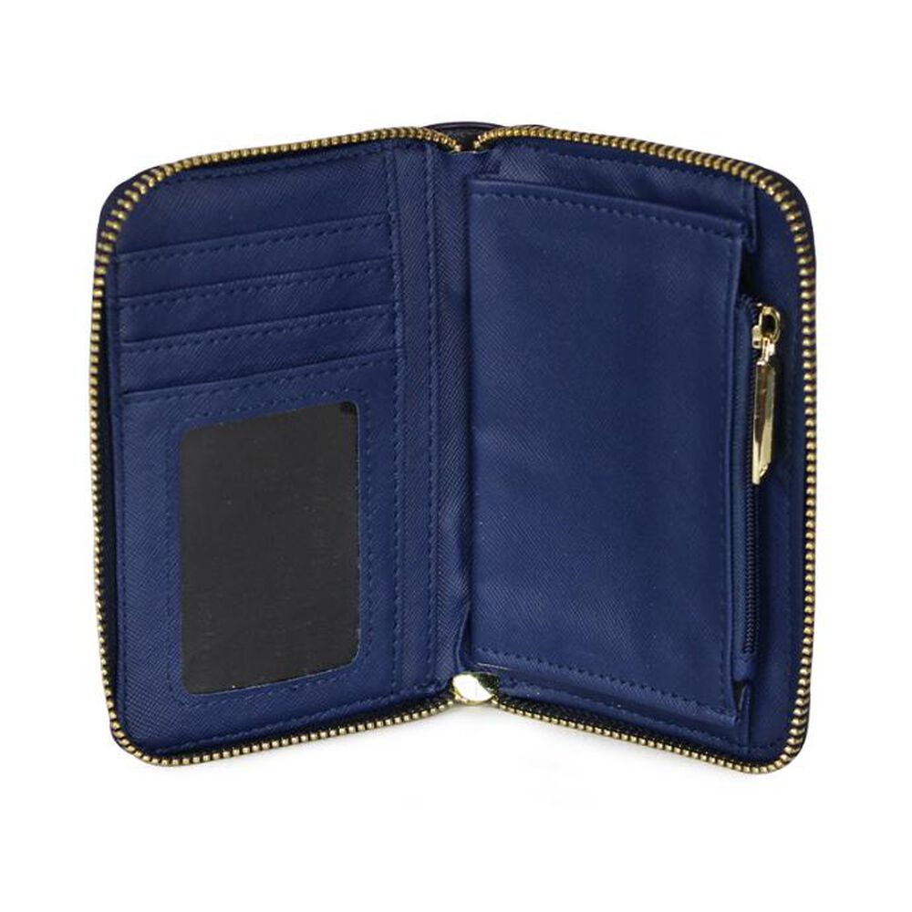 Cartera Tempo + Billetera Trifold Azul Kenneth Cole image number 4.0